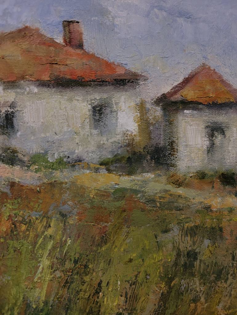 Original Impressionism Landscape Painting by Mary Hubley