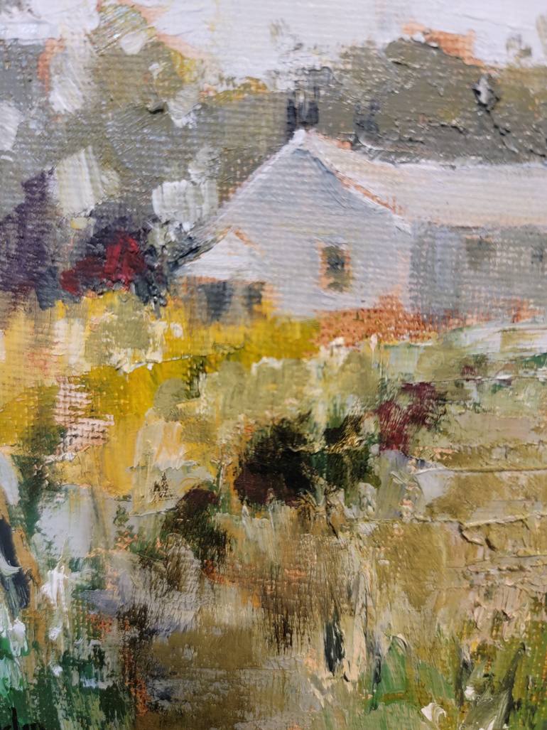 Original Impressionism Landscape Painting by Mary Hubley