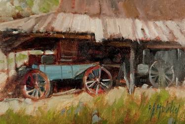 Print of Impressionism Rural life Paintings by Mary Hubley