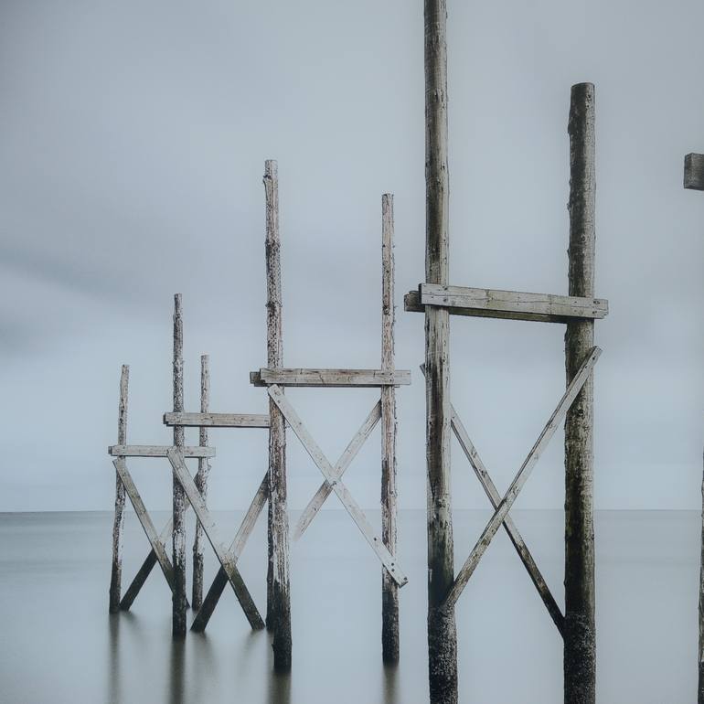 Original Minimalism Seascape Photography by Wiepke Folkerts