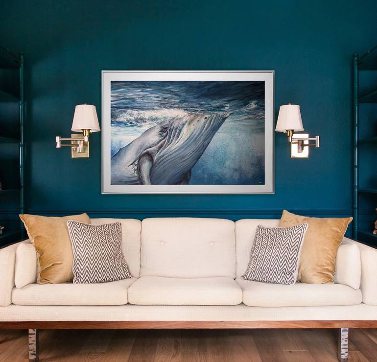 Original Photorealism Animal Painting by Anastasia Zakharova