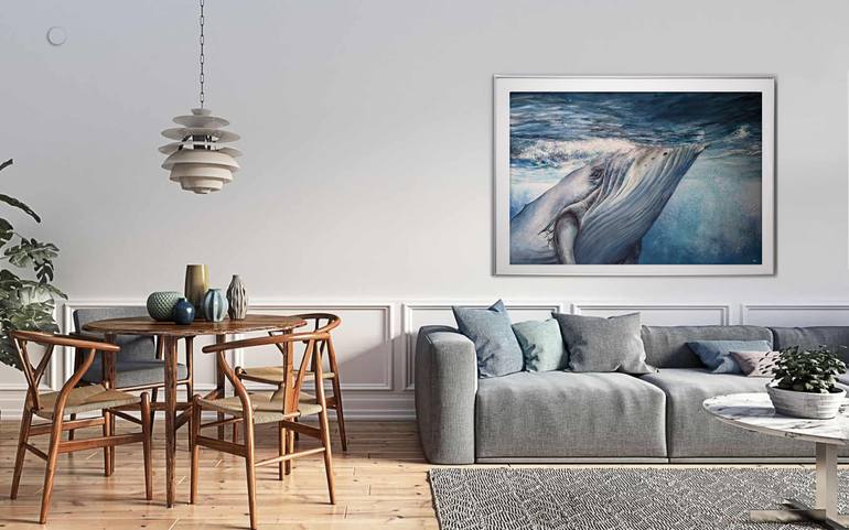 Original Photorealism Animal Painting by Anastasia Zakharova