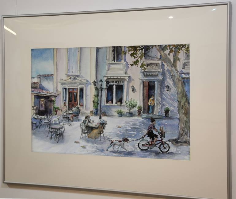 Original Figurative People Painting by Anastasia Zakharova
