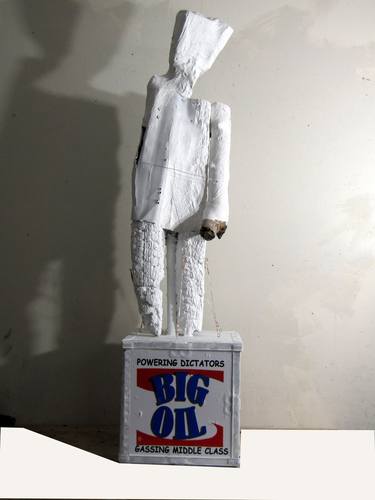 Original Abstract Expressionism Body Sculpture by Mel Smothers