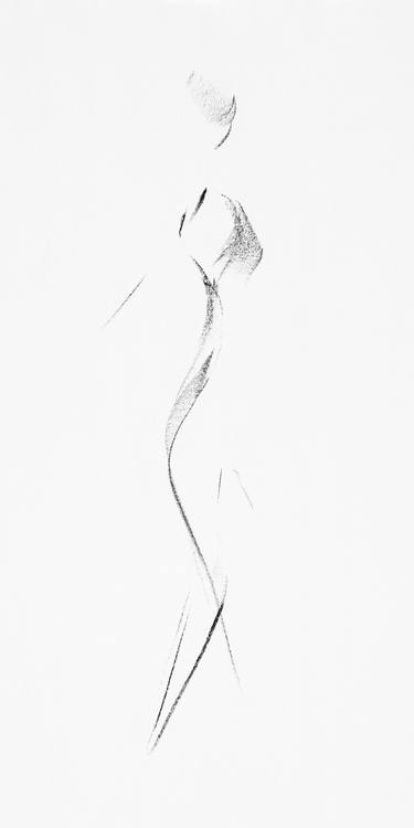 Original Figurative Nude Drawings by Robert Houser