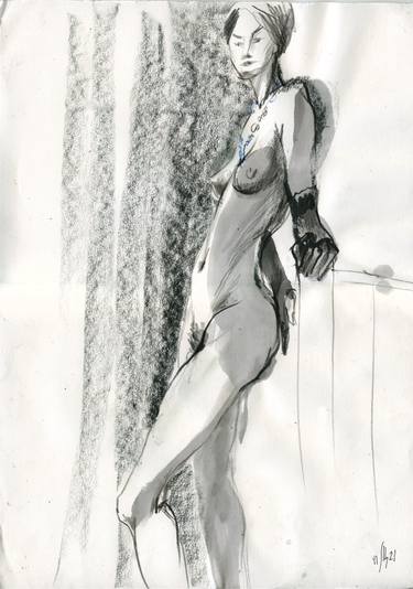 Anna. Nude art #21522 - original artwork thumb