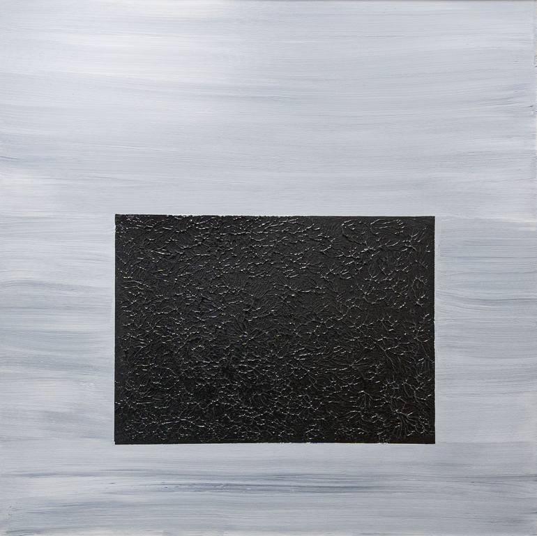 Original Conceptual Abstract Painting by Gianfranco Guerra