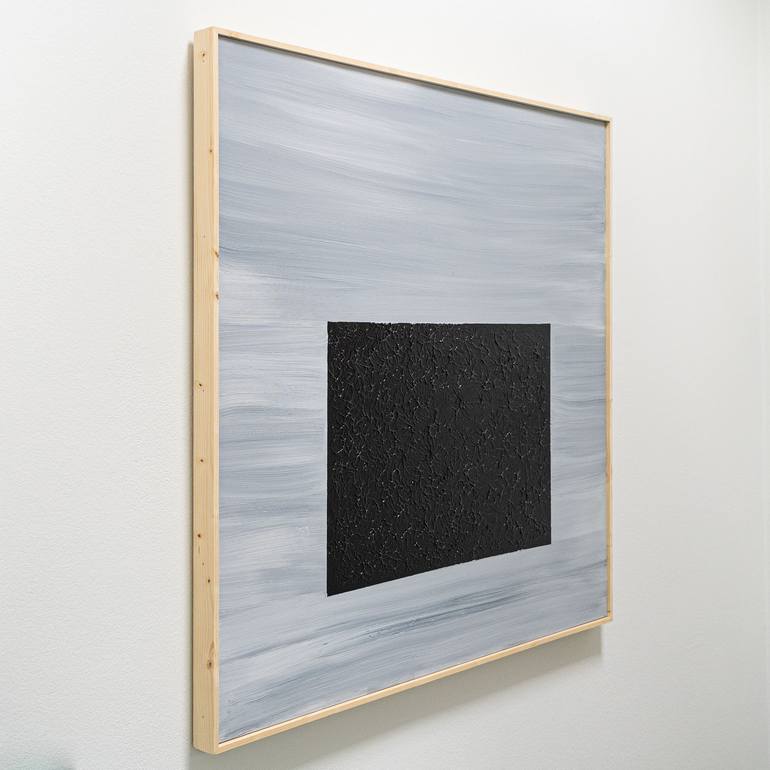 Original Conceptual Abstract Painting by Gianfranco Guerra