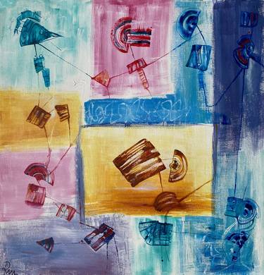 Print of Abstract Paintings by Pundri Art