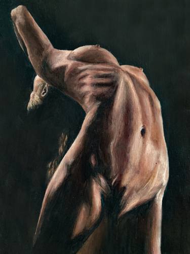 Print of Figurative Erotic Paintings by Emily Dewsnap