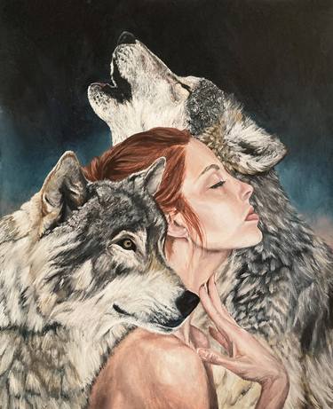 Original Fine Art Fantasy Paintings by Emily Dewsnap