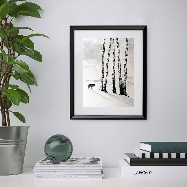 Original Figurative Landscape Painting by Davide Capriata