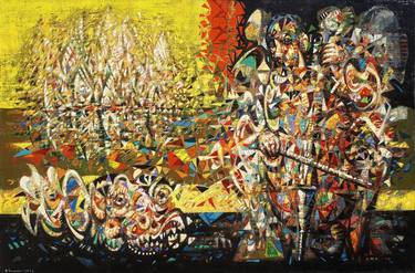 Print of Abstract Expressionism Music Paintings by Aram Sevoyan