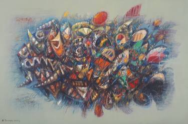 Print of Abstract Expressionism Animal Paintings by Aram Sevoyan