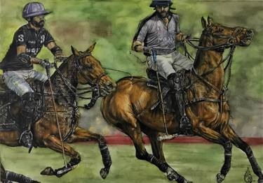 Original Realism Sport Paintings by Haider Ali Tiwana