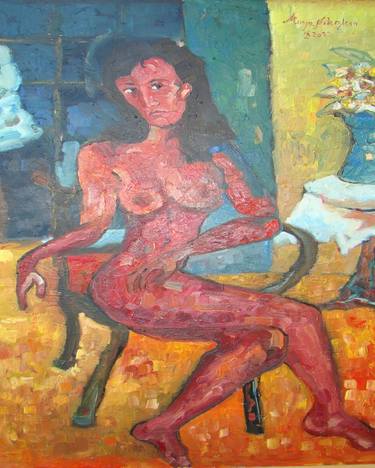 Original Nude Paintings by Milan Nikolcin