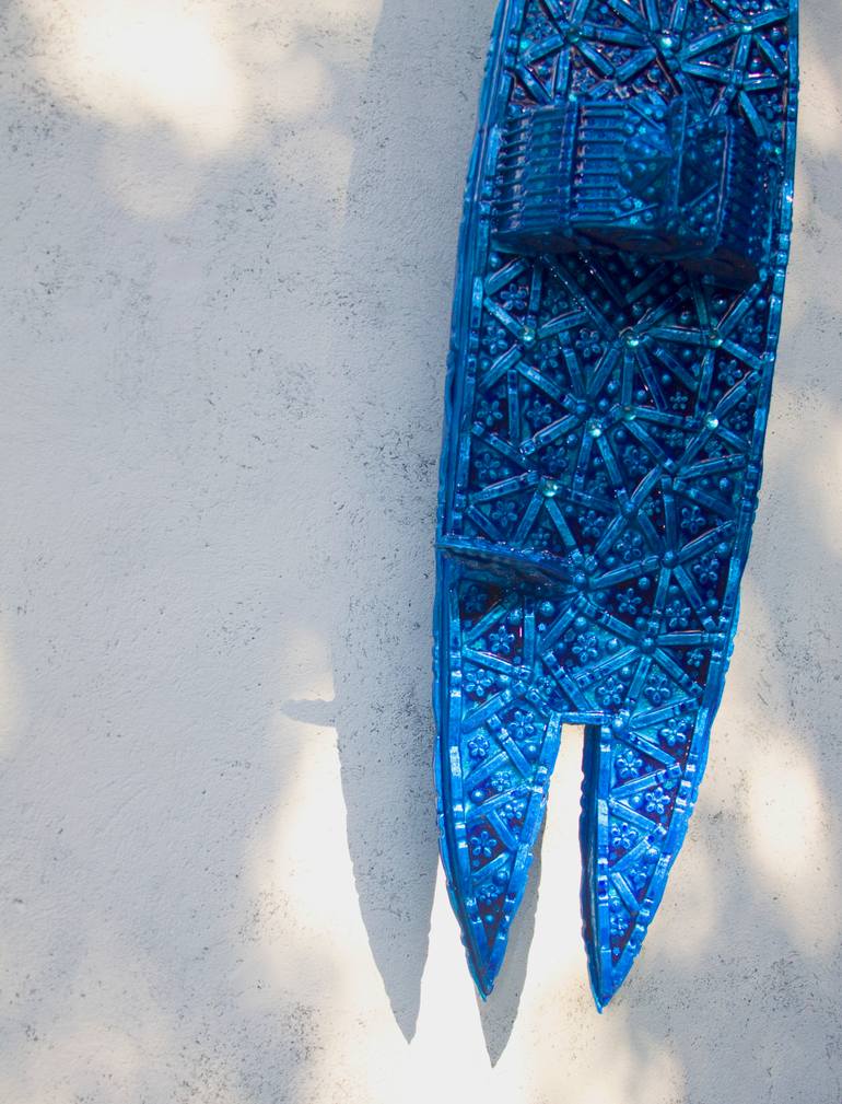 Original Abstract Expressionism Abstract Sculpture by Ithaka Darin Pappas