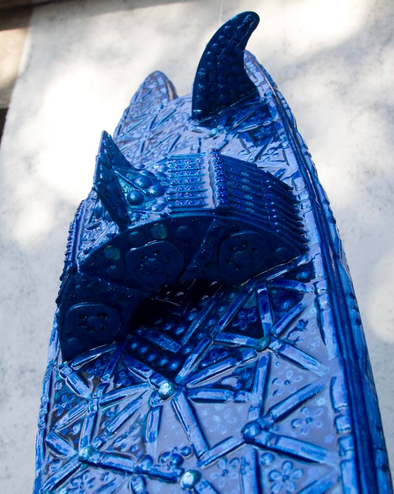 Original Abstract Expressionism Abstract Sculpture by Ithaka Darin Pappas