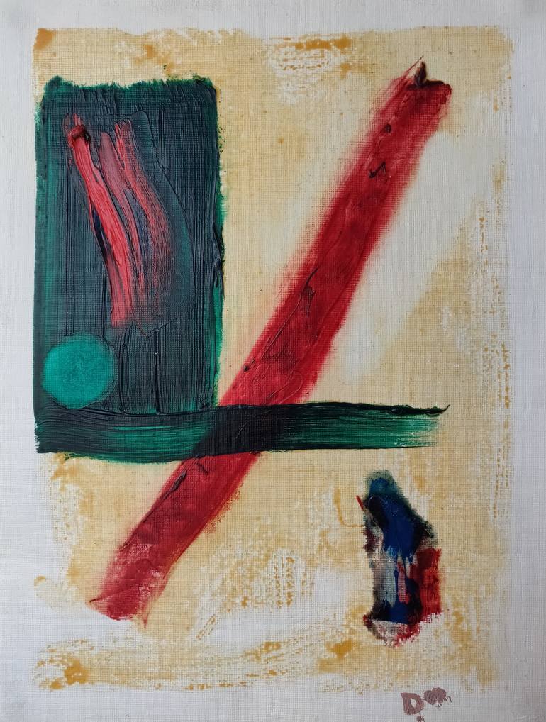 Original Abstract Expressionism Abstract Paintings by Dan Oliver
