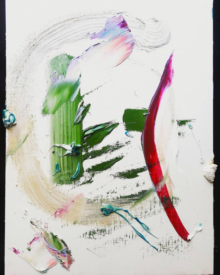 Original Abstract Expressionism Abstract Paintings by Dan Oliver