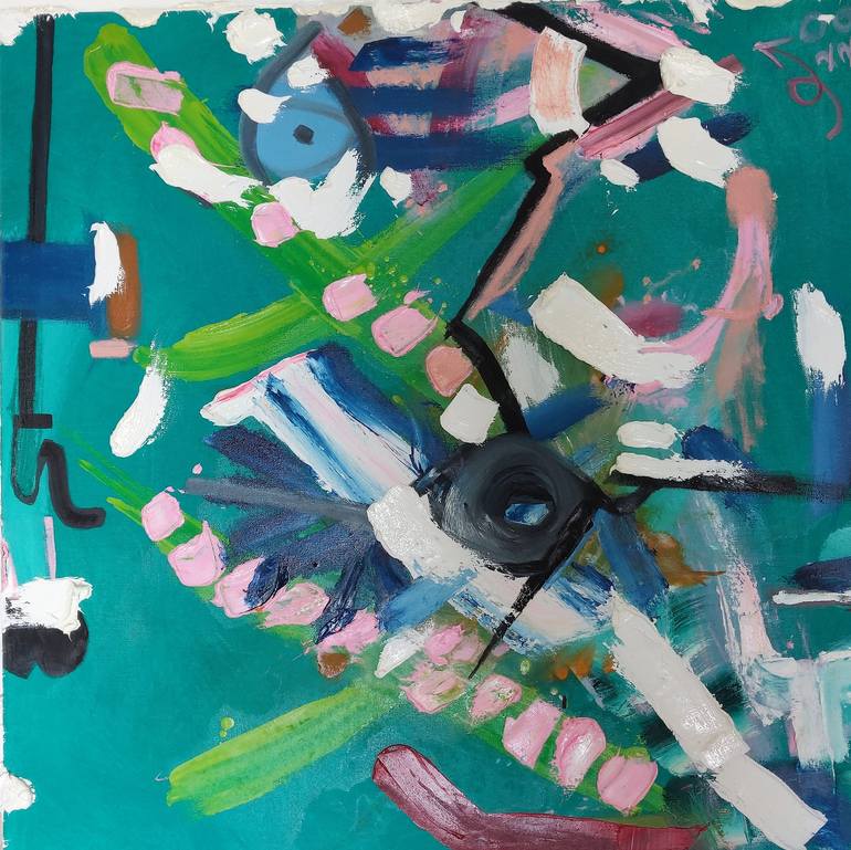 Original Abstract Expressionism Abstract Paintings by Dan Oliver
