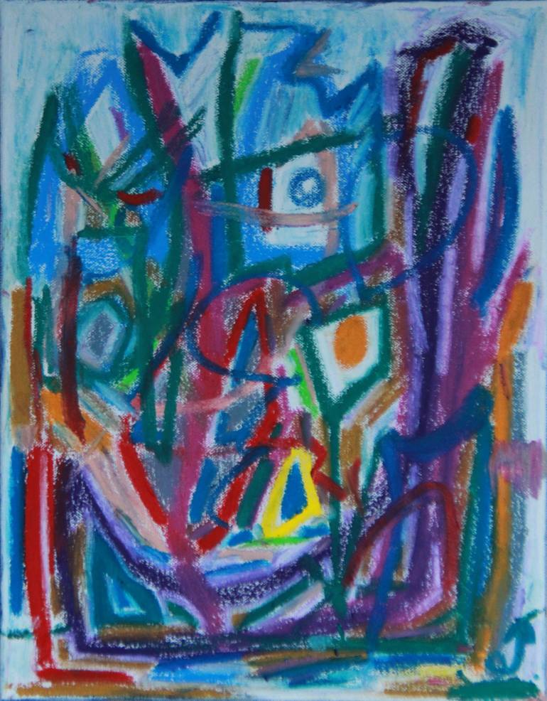 Original Abstract Drawing by Dan Oliver