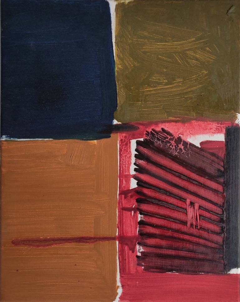 Original Minimalism Abstract Paintings by Dan Oliver