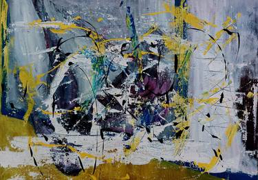 Original Abstract Paintings by Ares Pacifico