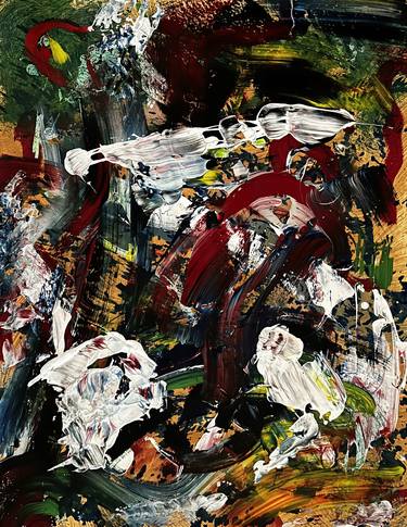 Original Abstract Expressionism Abstract Paintings by Oronzo Toro