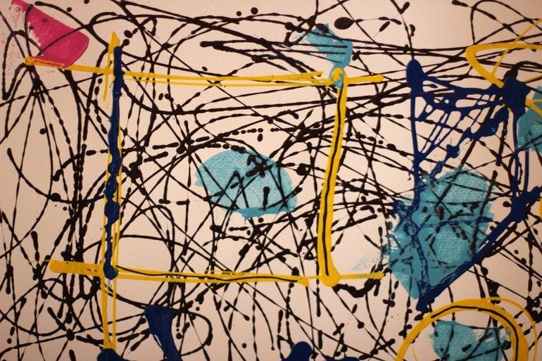 Original Abstract Expressionism Abstract Painting by Oronzo Toro