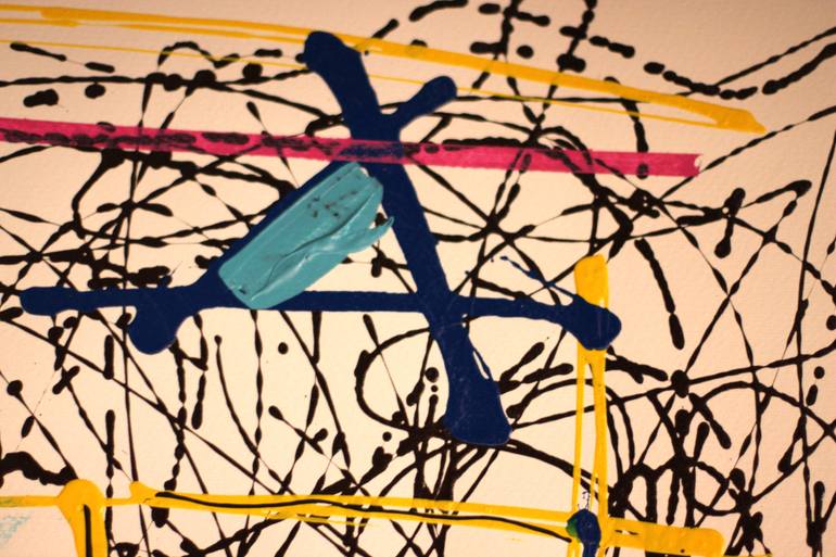 Original Abstract Expressionism Abstract Painting by Oronzo Toro