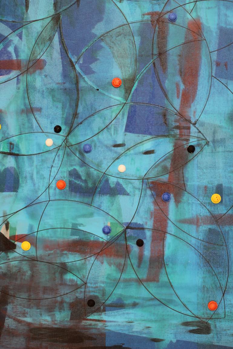 Original Abstract Animal Painting by Oronzo Toro