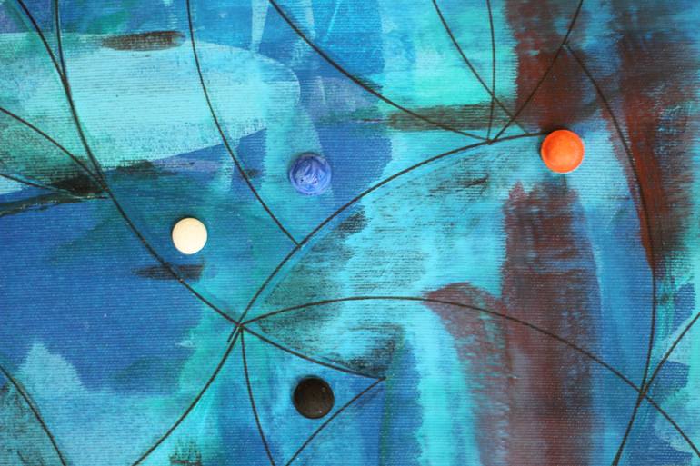 Original Abstract Animal Painting by Oronzo Toro