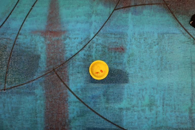 Original Abstract Animal Painting by Oronzo Toro