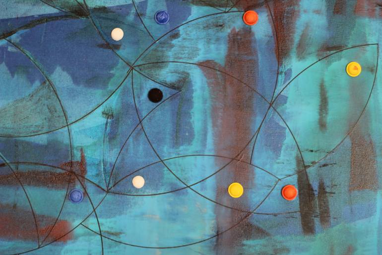 Original Abstract Animal Painting by Oronzo Toro