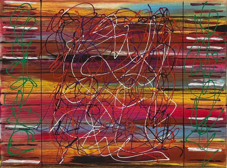Original Abstract Painting by Oronzo Toro | Abstract Art on Canvas | Free your mind #3