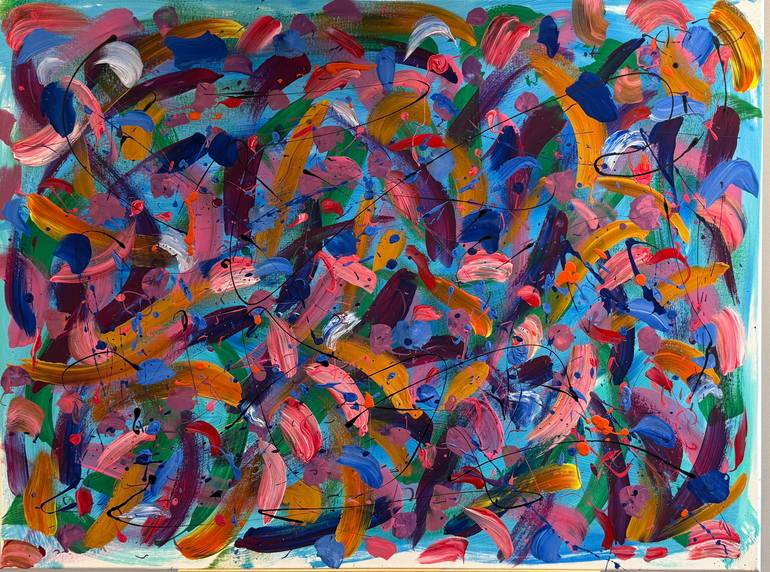 Original Abstract Painting by Oronzo Toro | Abstract Art on Canvas | I don't know