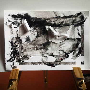 Original Abstract Expressionism Abstract Paintings by Oronzo Toro