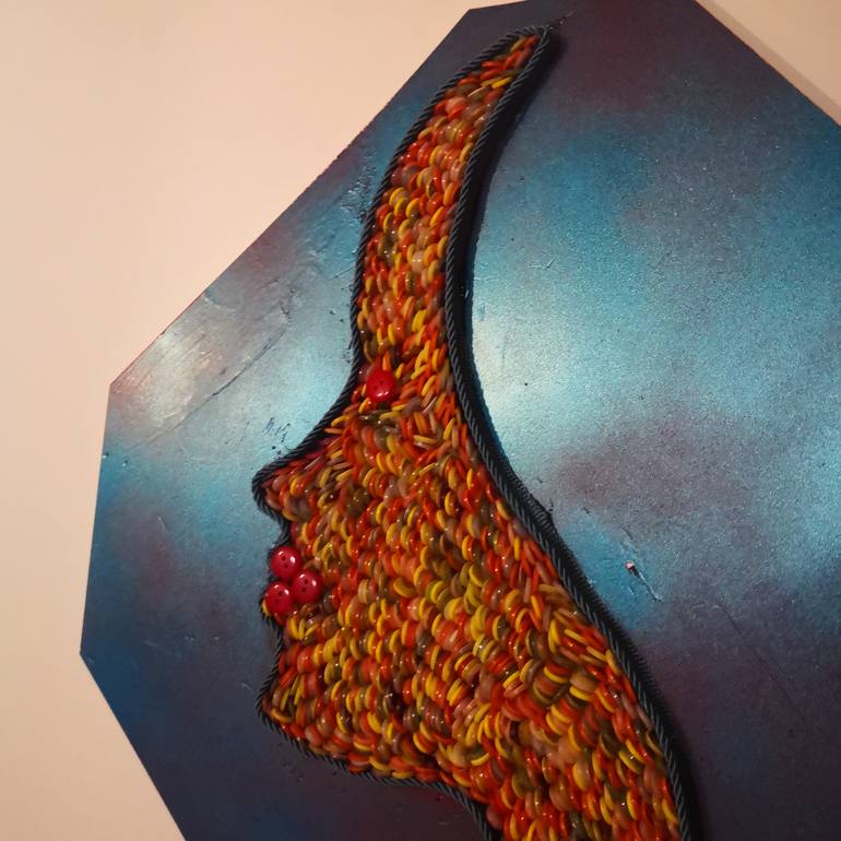 Original Abstract Women Collage by Oronzo Toro