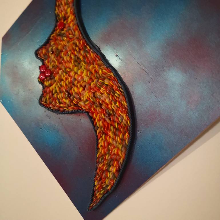 Original Abstract Women Collage by Oronzo Toro
