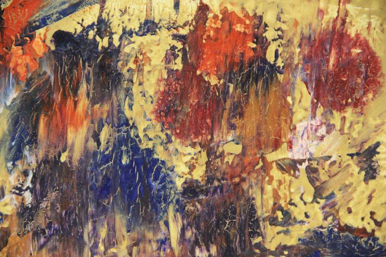 Original Abstract Expressionism Abstract Painting by Oronzo Toro