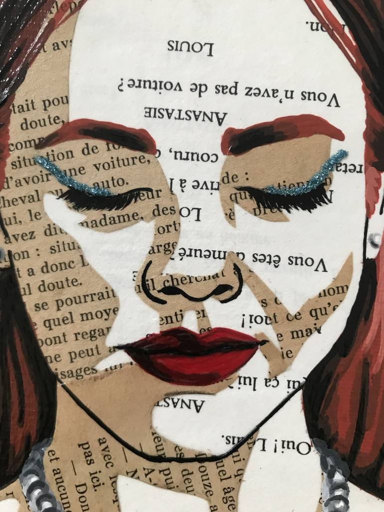 Original Women Mixed Media by Annabelle Amory