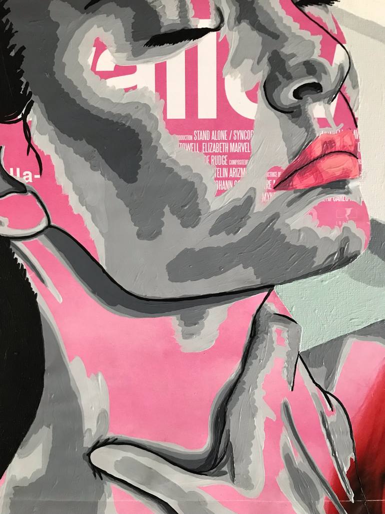 Original Figurative Women Mixed Media by Annabelle Amory