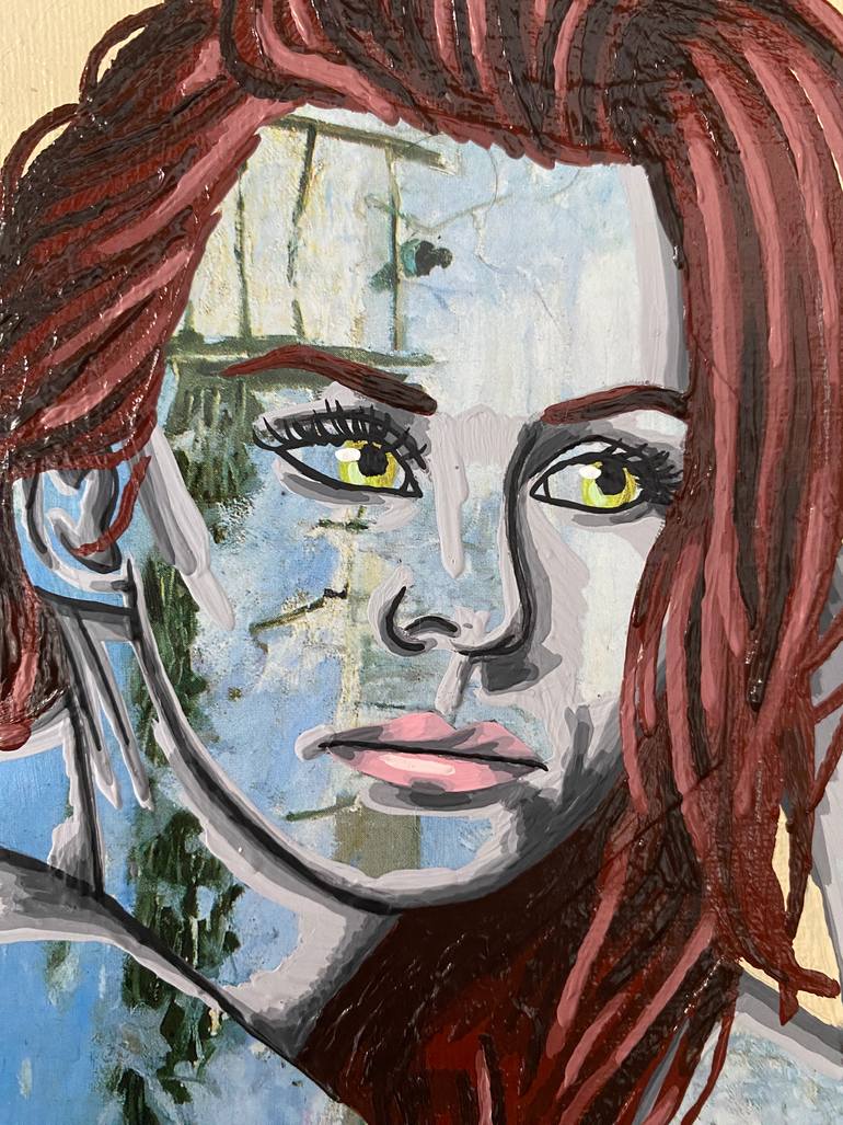 Original Figurative Women Mixed Media by Annabelle Amory