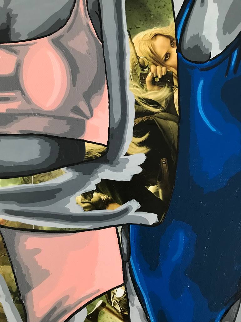 Original Figurative Women Mixed Media by Annabelle Amory