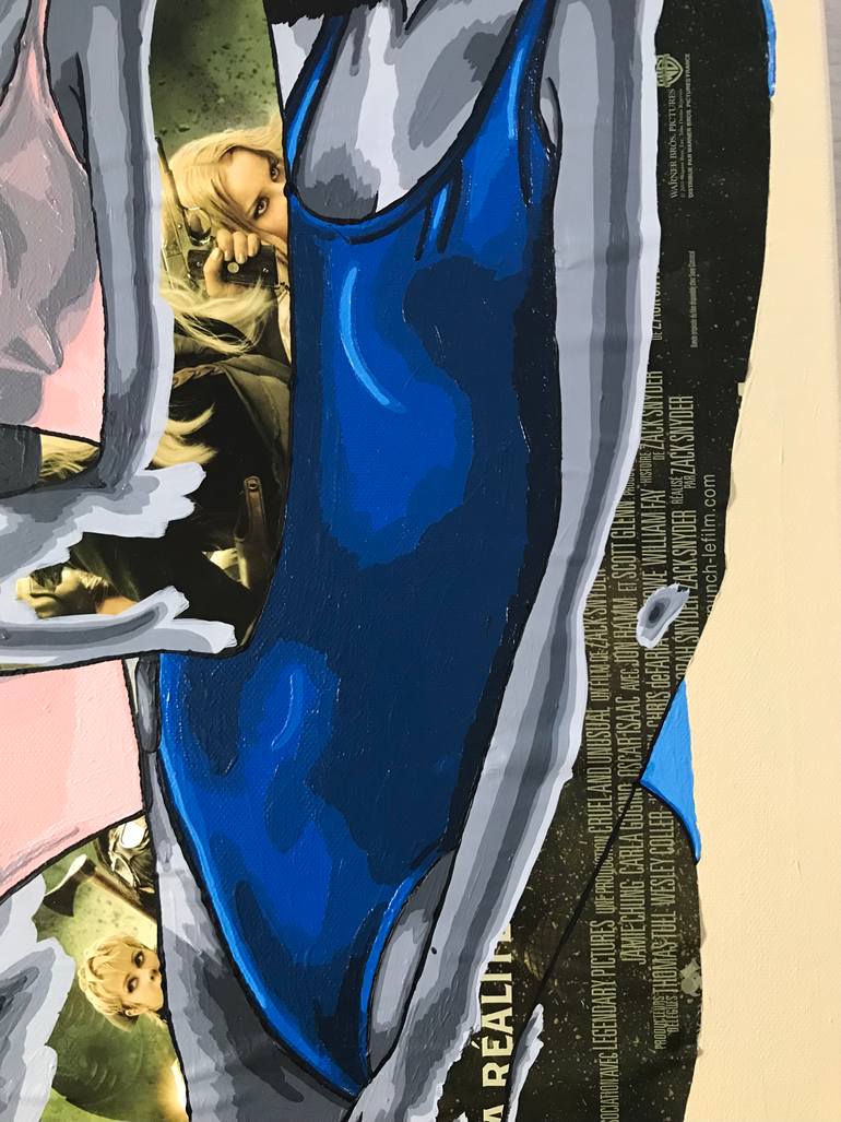 Original Figurative Women Mixed Media by Annabelle Amory