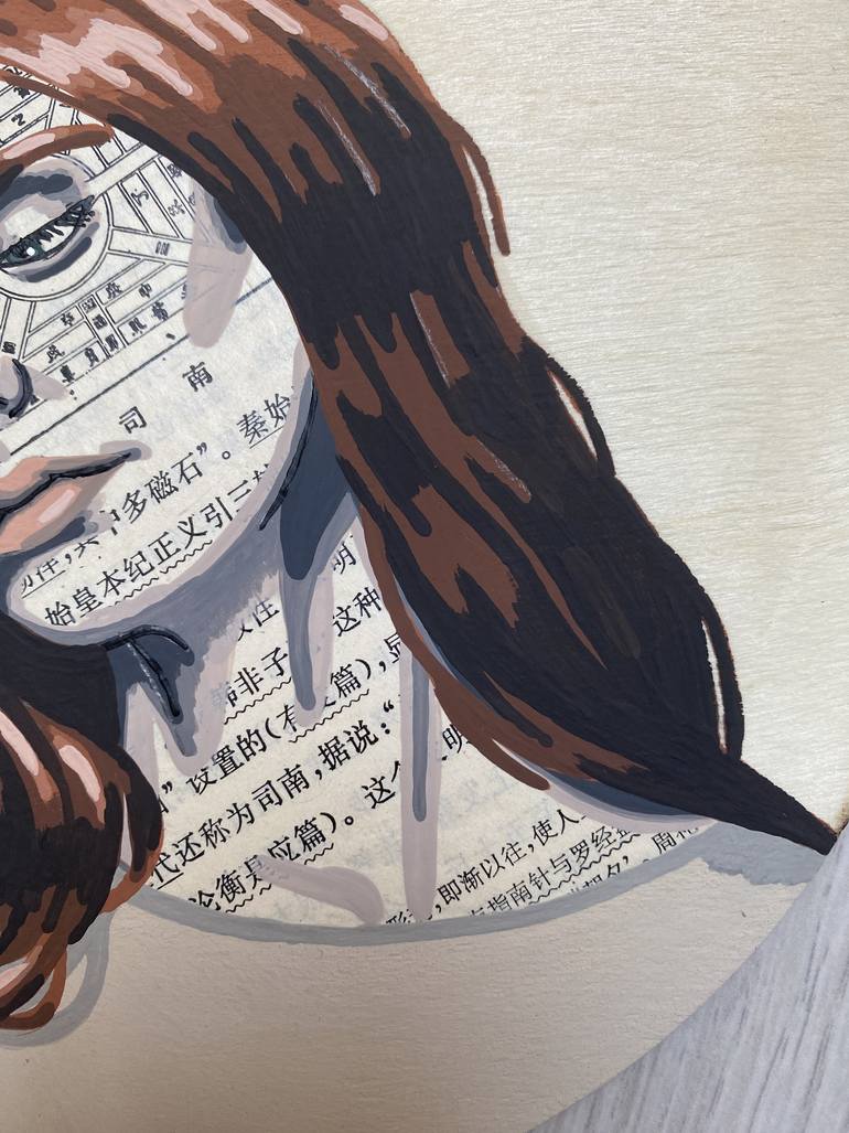 Original Figurative Women Mixed Media by Annabelle Amory