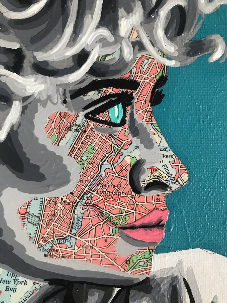 Original Women Mixed Media by Annabelle Amory