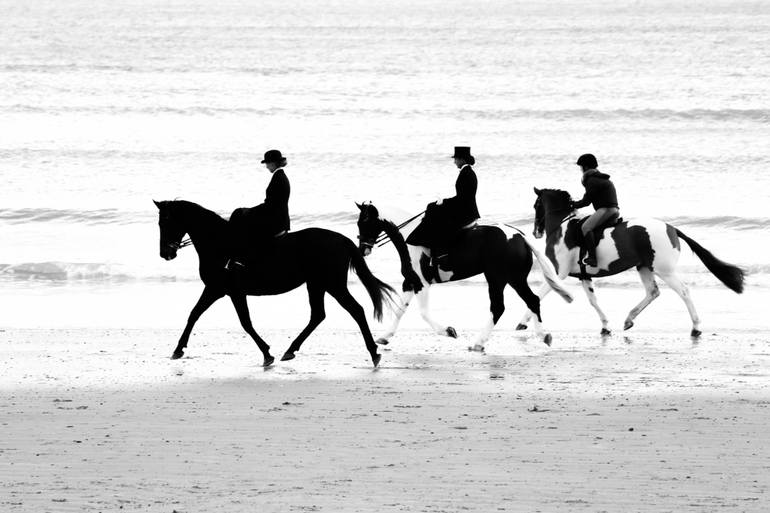 Horses on the beach - Limited Edition of 15 Photography by Harvey Jones ...
