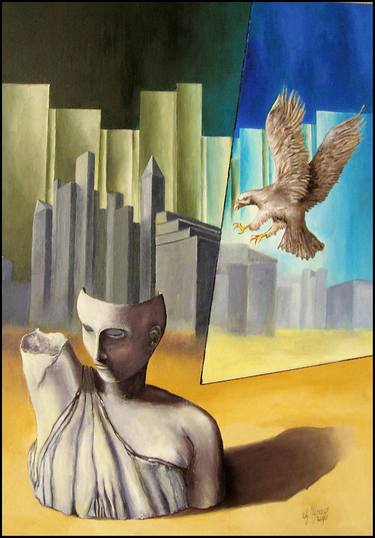 Original Contemporary Fantasy Paintings by Giovanni Primo Greco
